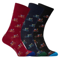 Чорапи Paul Smith 3 Pack Crew Socks - Multi Print чорапи,paul,smith,3,pack,crew,socks,multi,print