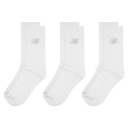 Чорапи New Balance Kids 3 Pack of Crew Socks - White чорапи,детски,чорапи,всички,чорапи,чорапи,за,всеки,ден,всички,чорапи,детски,чорапи,new,balance,kids,3,pack,of,crew,socks,white