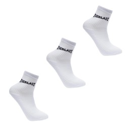 Детски чорапи Everlast 3 Pack Crew Socks Childrens - White детски,чорапи,чорапи,за,училище,мъжки,чорапи,everlast,3,pack,crew,socks,childrens,white