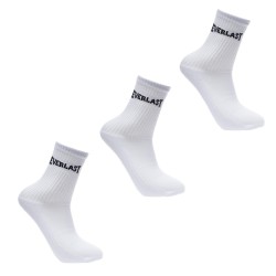 Юношески чорапи Everlast 3 Pack Crew Socks Junior - White юношески,чорапи,чорапи,за,училище,мъжки,чорапи,everlast,3,pack,crew,socks,junior,white
