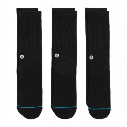 чорапи,чорапи,на,разпродажба,всички,чорапи,мъжки,чорапи,stance,stance,icon,3,pack,socks,blk,blk,blk