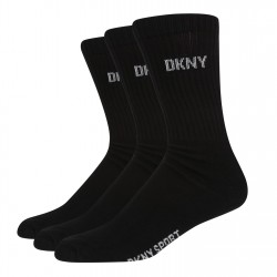 чорапи,мъжки,чорапи,dkny,ribbed,3,pack,socks,black