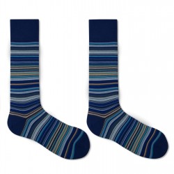мъжки,чорапи,мъжки,чорапи,paul,smith,paul,smith,multi,stripe,socks,mens,navy,47
