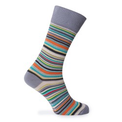 чорапи,paul,smith,men,s,multi,stripe,cotton,crew,socks,grey,multi