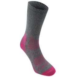 Дамски чорапи Karrimor Merino Fibre Lightweight Walking Socks Womens - Grey/Fuchsia дамски,чорапи,чорапи,за,туризъм,всички,чорапи,мъжки,туристически,чорапи,туризъм,karrimor,merino,fibre,lightweight,walking,socks,womens,grey,fuchsia