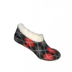 Чорапи Miso Slipper Sock Ld99 - Grey/Red чорапи,подаръци,и,играчки,чорапи,всички,чорапи,чорапи,за,всеки,ден,всички,чорапи,чорапи,за,училище,дамски,чорапи,miso,slipper,sock,ld99,grey,red