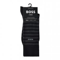 мъжки,чорапи,boss,boss,2p,rs,stripe,cc,10261055,01,black,001