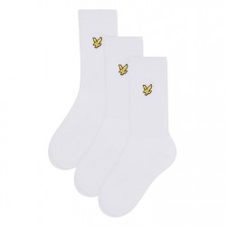 чорапи,детски,аксесоари,lyle,and,scott,lyle,3pk,socks,jn00,bright,white