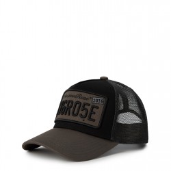 шапка,мъжки,шапки,и,ръкавици,christian,rose,private,plate,trucker,cap,black,gold