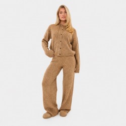 I Saw It First Womens Knitted Clothing Set - Mocha дамски,топове,i,saw,it,first,womens,knitted,clothing,set,mocha