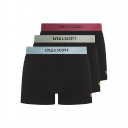 боксерки,мъжко,лятно,бельо,бельо,за,училище,аксесоари,на,разпродажба,мъжко,бельо,lyle,and,scott,men's,devon,boxers,black,multi