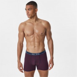боксерки,мъжко,бельо,jack,wills,daundley,multipack,boxers,3,pack,damson,stripe