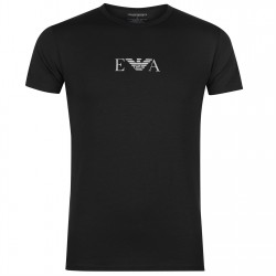 тениска,мъжки,тениски,emporio,armani,logo,t,shirt,black