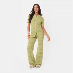 панталони,дамски,топове,дамски,облекла,размер,i,saw,it,first,crochet,shirt,and,pant,set,green