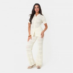 панталони,дамски,топове,дамски,облекла,размер,i,saw,it,first,crochet,shirt,and,pant,set,cream