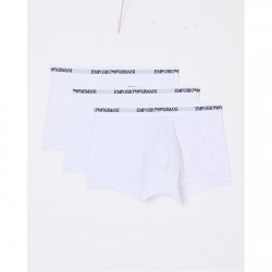 EMPORIO ARMANI Emporio Armani 3 Pack Bottom - White M0066 мъжко,лятно,бельо,мъжко,бельо,emporio,armani,emporio,armani,3,pack,bottom,white,m0066