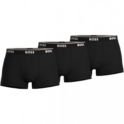 боксерки,мъжко,бельо,boss,bodywear,3,pack,power,trunks,black,001