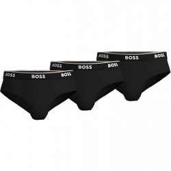 слипове,бельо,за,училище,мъжко,бельо,boss,3,pack,cotton,briefs,black