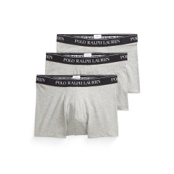 Боксерки Polo Ralph Lauren Mens 3-Pack Cotton Trunks - Heather Grey боксерки,аксесоари,на,разпродажба,мъжко,бельо,polo,ralph,lauren,men,s,3,pack,cotton,trunks,heather,grey