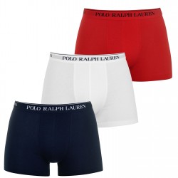 боксерки,polo,ralph,lauren,3,pack,logo,trunks,white,red,blue