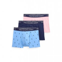 боксерки,аксесоари,на,разпродажба,мъжко,бельо,polo,ralph,lauren,men's,3,pack,cotton,trunks,aop,pink,navy