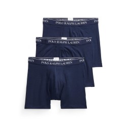 Боксерки Polo Ralph Lauren Mens 3-Pack Boxer Briefs - Cruise Navy боксерки,polo,ralph,lauren,mens,3,pack,boxer,briefs,cruise,navy