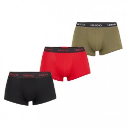 боксерки,аксесоари,на,разпродажба,мъжко,бельо,hugo,men's,3,pack,trunks,red,grn,blk,985