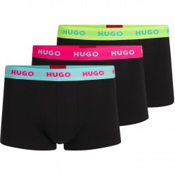 боксерки,аксесоари,на,разпродажба,мъжко,бельо,hugo,men's,3,pack,trunks,black,multi,730