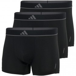 Боксерки adidas Active Micro Flex Trunk (3PK) - Black боксерки,мъжко,бельо,adidas,active,micro,flex,trunk,3pk,black