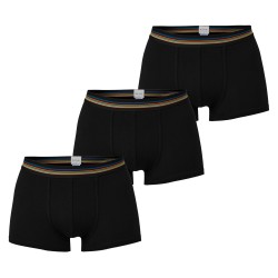 Боксерки Paul Smith Mens 3-Pack Boxer Briefs - Black SigStrp боксерки,мъжко,бельо,paul,smith,mens,3,pack,boxer,briefs,black,sigstrp