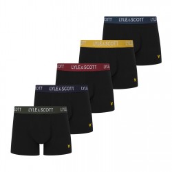 мъжко,лятно,бельо,аксесоари,на,разпродажба,мъжко,бельо,lyle,and,scott,5pk,cre,trnk,sn99,black