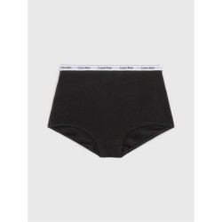 Calvin Klein Womens Streamlined Soft Fabric Boy Shorts - Black calvin,klein,women,s,streamlined,soft,fabric,boy,shorts,black