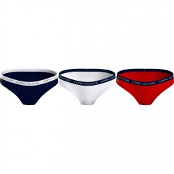 слипове,дамско,бельо,tommy,bodywear,3,pack,briefs,navy,wht,red