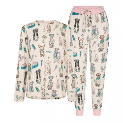 пижама,дамски,пижами,chelsea,peers,classic,pyjama,set,tennis,dogs