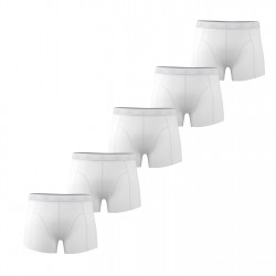 боксерки,мъжко,лятно,бельо,мъжко,бельо,giorgio,mens,essential,5,pack,trunks,white