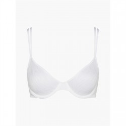 дамски,пижами,дамско,бельо,calvin,klein,unlined,demi,white