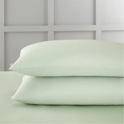 спално,бельо,и,комплекти,bianca,400,tc,cotton,sateen,standard,pillowcase,pair,green