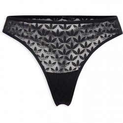 слипове,аксесоари,на,разпродажба,дамски,пижами,дамско,бельо,adidas,originals,thong,briefs,black