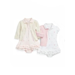 рокля,polo,ralph,lauren,kids,schiffli,bubble,dress,delicate,pink