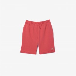 поларени,къси,панталони,мъжки,къси,панталони,lacoste,fleece,shorts,red,zv9