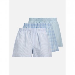 мъжки,боксерки,мъжко,бельо,jack,and,jones,3,pack,milano,woven,boxers,mens,chambray,blue
