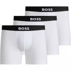 боксерки,мъжко,бельо,boss,boss,one,boxer,3pk,white,100