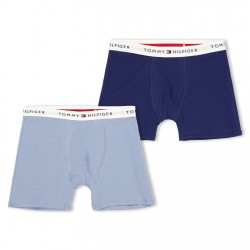 Боксерки Tommy Hilfiger Kids' Trunks - Blue/Navy 06B боксерки,детско,бельо,tommy,hilfiger,kids',trunks,blue,navy,06b