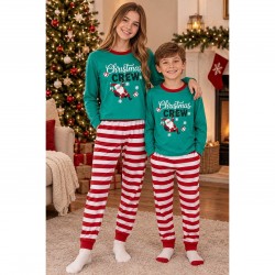 Пижама The Spirit Of Christmas Kids Xmas Family Cotton Pyjamas - Xmas Crew пижама,детски,пижами,the,spirit,of,christmas,kids,xmas,family,cotton,pyjamas,xmas,crew
