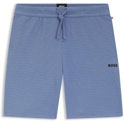 къси,панталони,мъжки,пижами,boss,men,s,embroidered,waffle,pyjama,shorts,lt,pastel,blue