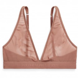polo,ralph,lauren,women,s,mesh,triangle,bralette,terracotta