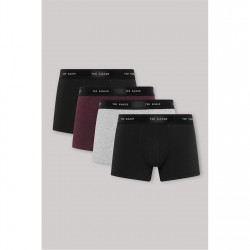 боксерки,аксесоари,на,разпродажба,мъжко,бельо,ted,baker,4pk,trunk,sn99,black,multi