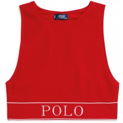 аксесоари,на,разпродажба,ralph,lauren,polo,rib,neck,top,haute,red