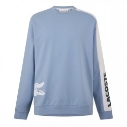 пижама,мъжки,пижами,lacoste,men's,printed,long,sleeve,pyjama,top,blue,30y