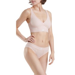 Бюстие adidas Originals Adicolor Contempo Rib 2-2 Bralette - Peach Whip бюстие,аксесоари,на,разпродажба,adidas,originals,adicolor,contempo,rib,2,2,bralette,peach,whip